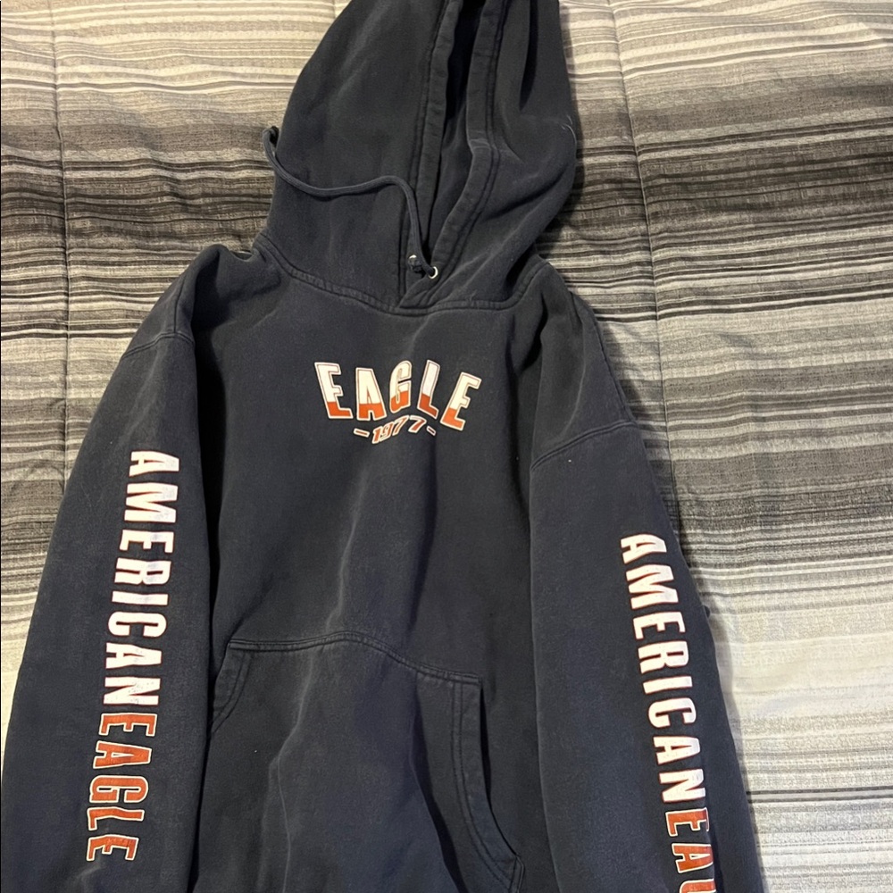American Eagle Outfitters Dark Gray Hoodie